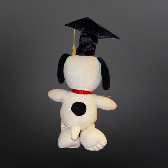 Hallmark Peanuts SnoopyGraduation Hat Pops Up Plush Gift Card/Money Holder 8” - Picture 7 of 7